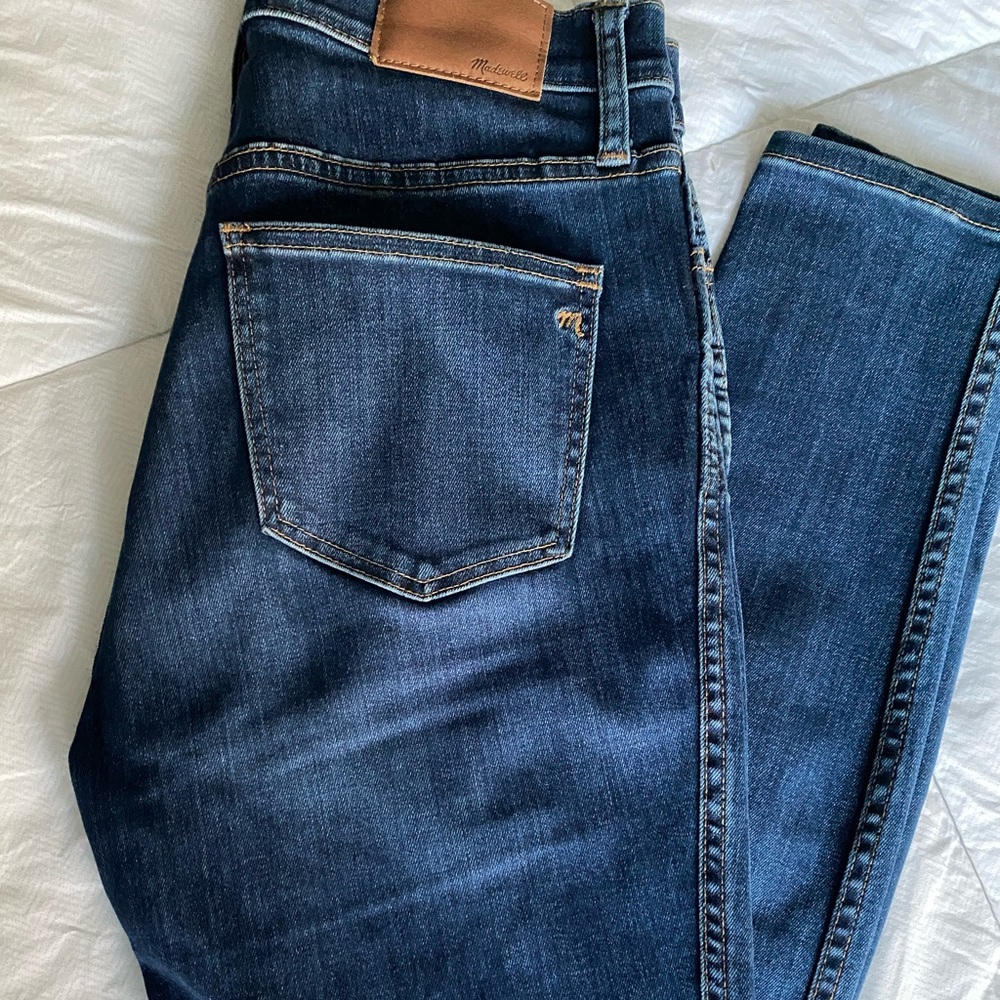 MADEWELL/27/ 10” High rise skinny jean in Danny
